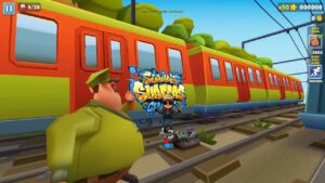 SUBWAY SURFERS CLASSIC GAMEPLAY PC HD 2024 - JAKE DARK OUTFIT PIXEL HOVERBOARD