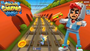 SUBWAY SURFERS CLASSIC GAMEPLAY PC HD 2024 - PIXEL JAKE 12TH BIRTHDAY BOARD