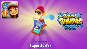 Subway Surfers Classic 2024 Season Hunt Reward - Super Surfer Board with Wordy Tricky