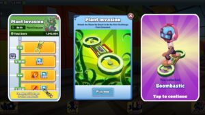 Subway Surfers Classic Plant Invasion No Floor Challenge Complete All 5 Stage to Get Bombastic Board
