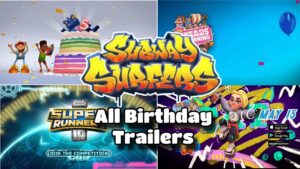 Subway Surfers Copenhagen All Birthday Anniversary Trailers (2017-2023)