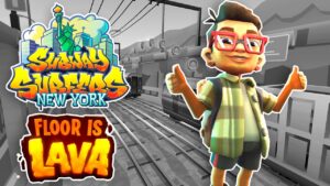 Subway Surfers Floor is lava:  NEW YORK PLAY 2 PLANT 2022