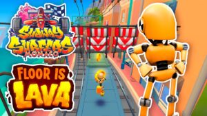 Subway Surfers Floor is lava: No Floor Challenge in MONACO 2022