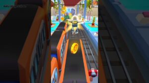 Subway Surfers Game Raining #funny #anitavillageballoon #shorts #shortfeed #subwaysurfers