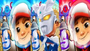 Subway Surfers Underwater 2023 VS 2024 VS Chinese Version Underwater 2023 Android Gameplay HD