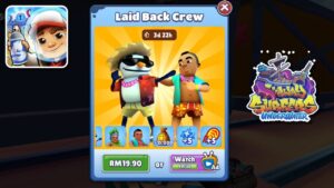 Subway Surfers Underwater 2024 Laid Back Crew Bundle
