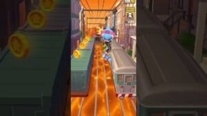 Subway surfers Gameplay ll #shortsfeed #gaming #shortvideo