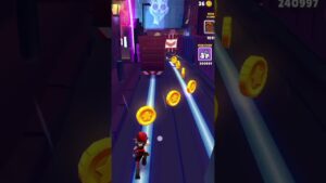 Subway surfers game playing with marathon #viral #shorts