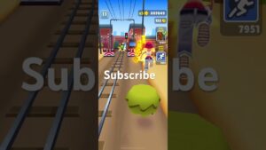 Subway surfers playing at 6 PM on 7 May 2024 #gaming #subwaysurfers #arcadegame #gamer #games