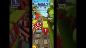 Subway surfers running a fast #music