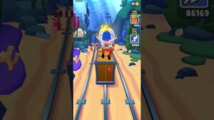 underwater hasnia holiday outfit subway surfers #subwaysurfers #subscribe #livegaming #gaming