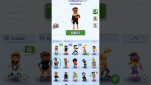 All characters open Subway surfers channlage for the all YouTube #youtubeshorts #viralvideo #shorts