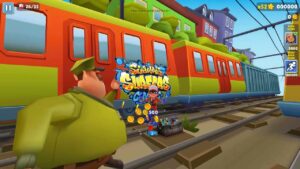SUBWAY SURFERS CLASSIC GAMEPLAY PC HD 2024 - SUPER JAKE JAZZ BOARD