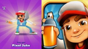Subway Surfers Classic 2024 New Update New Character PIXEL JAKE Unlocked Gameplay